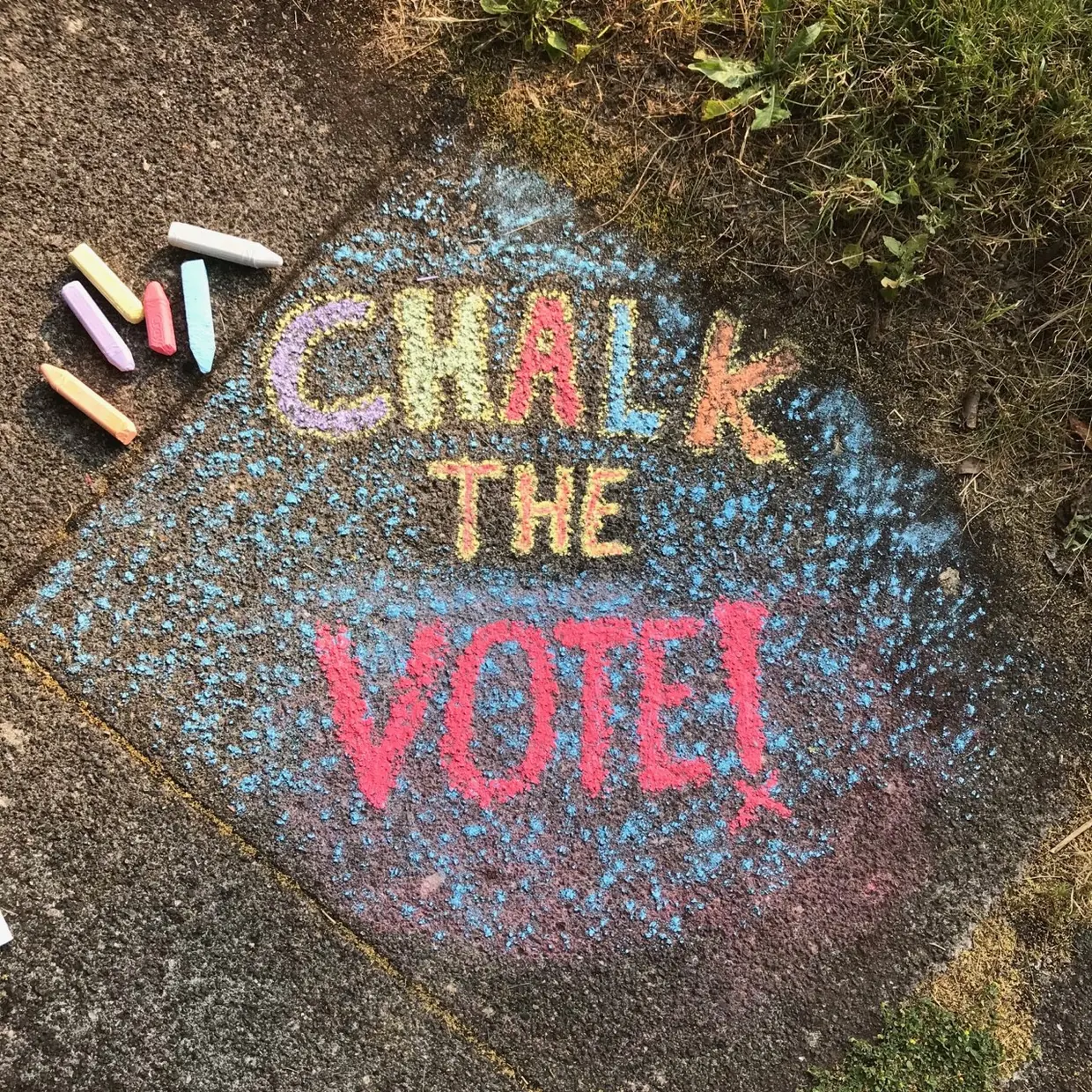 Chalk the Vote