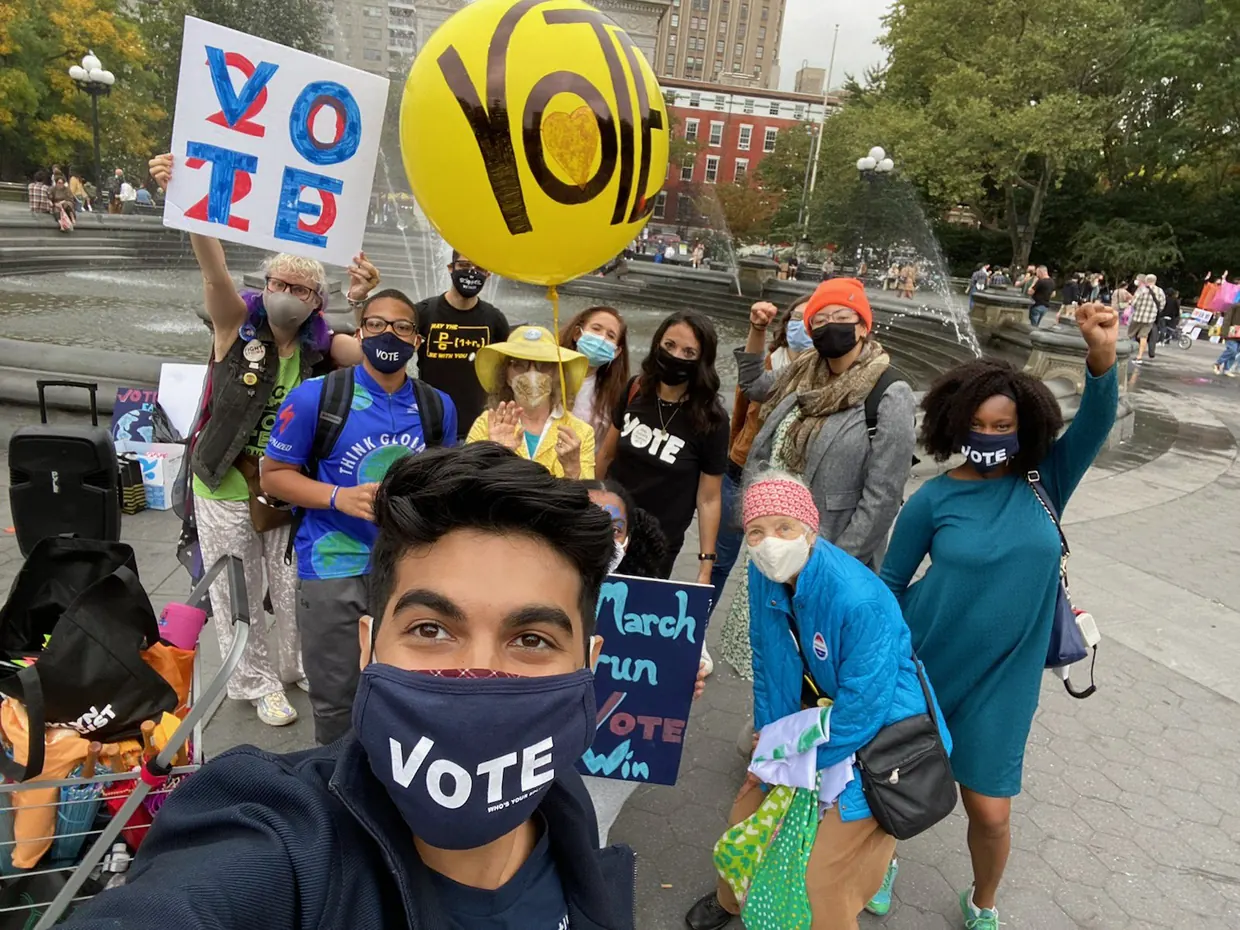 Vote march